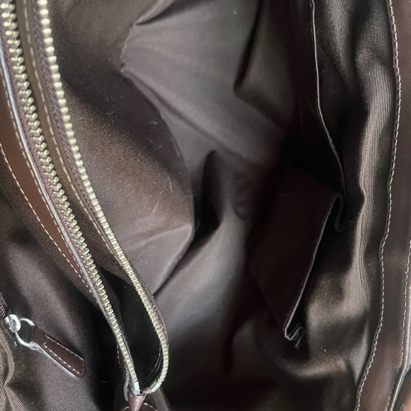 EUC Vintage Purple COACH Brown Handles - Picture 4 of 13